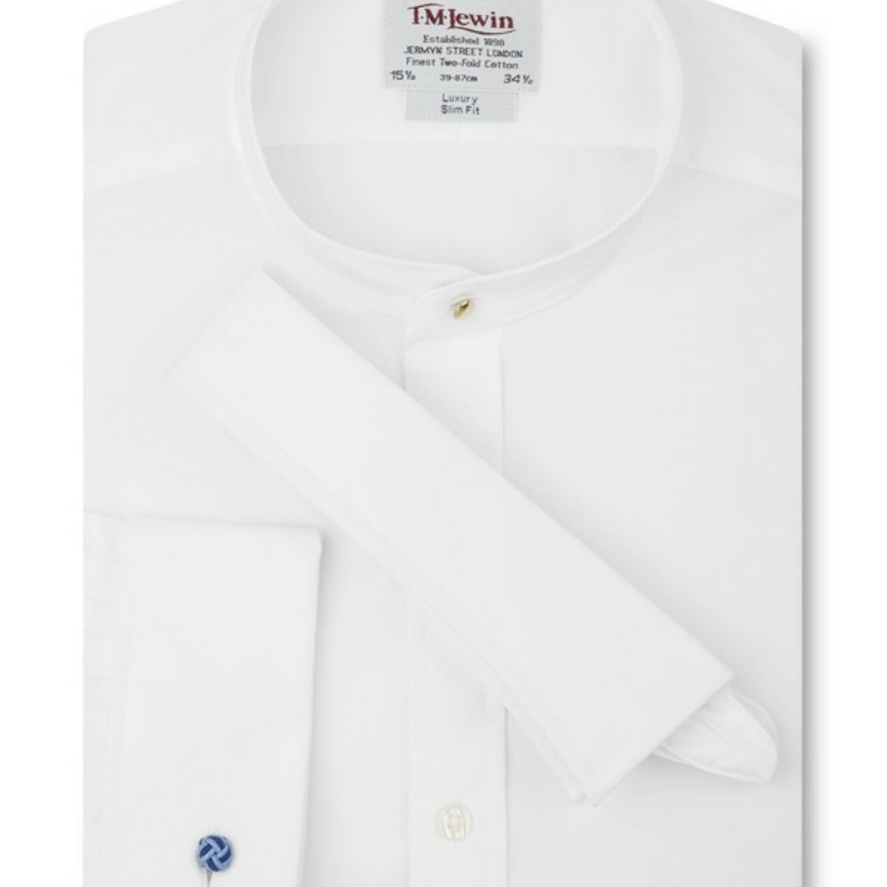 T.M. Lewin Tunic Shirt with Detachable Collar